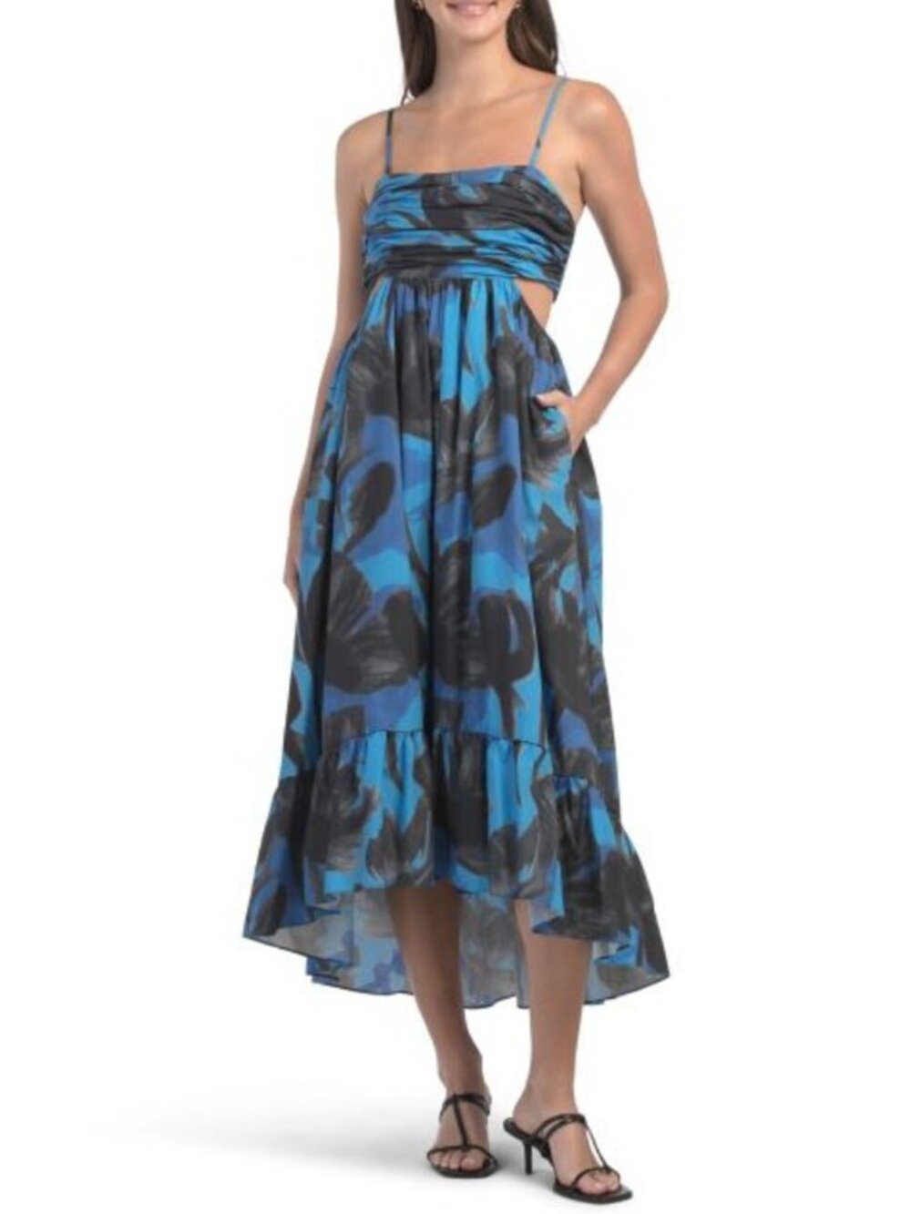 HUTCH Floral Maxi Dress